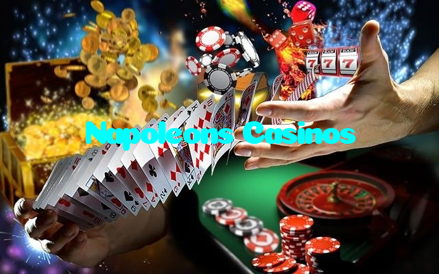 Napoleons Casinos casino presented on mobile device in Pakistan with slots and live games